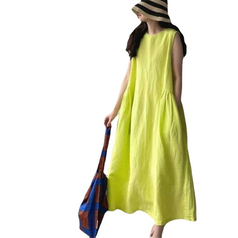 Pop & Flow Sleeveless Summer Dress