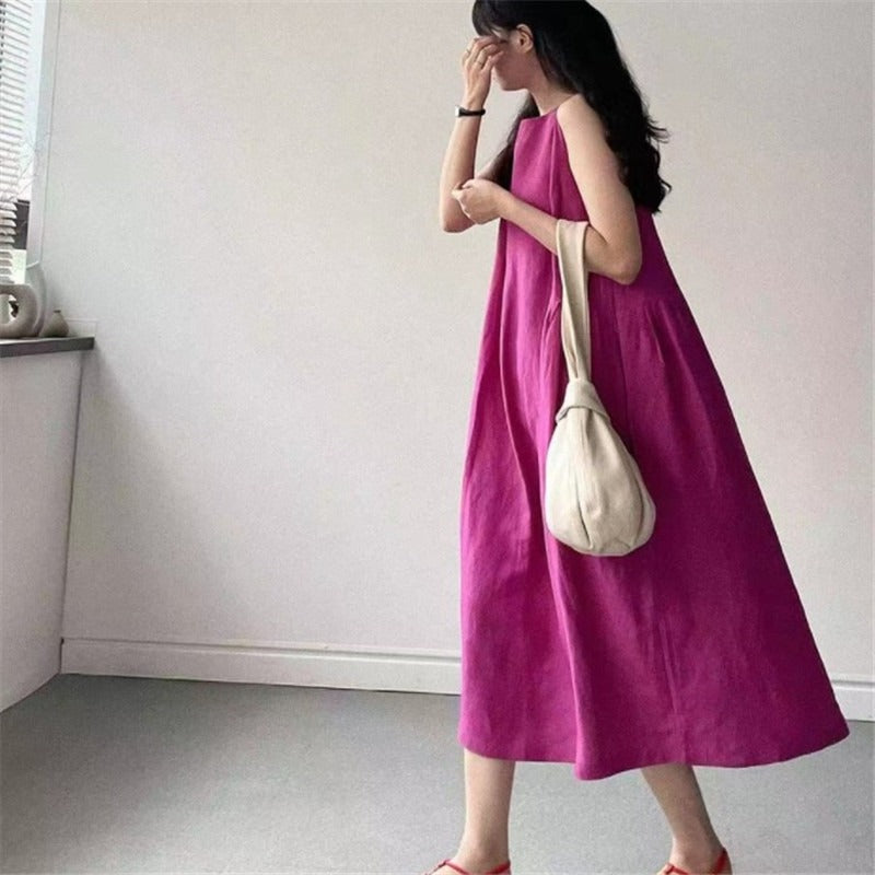 Pop & Flow Sleeveless Summer Dress