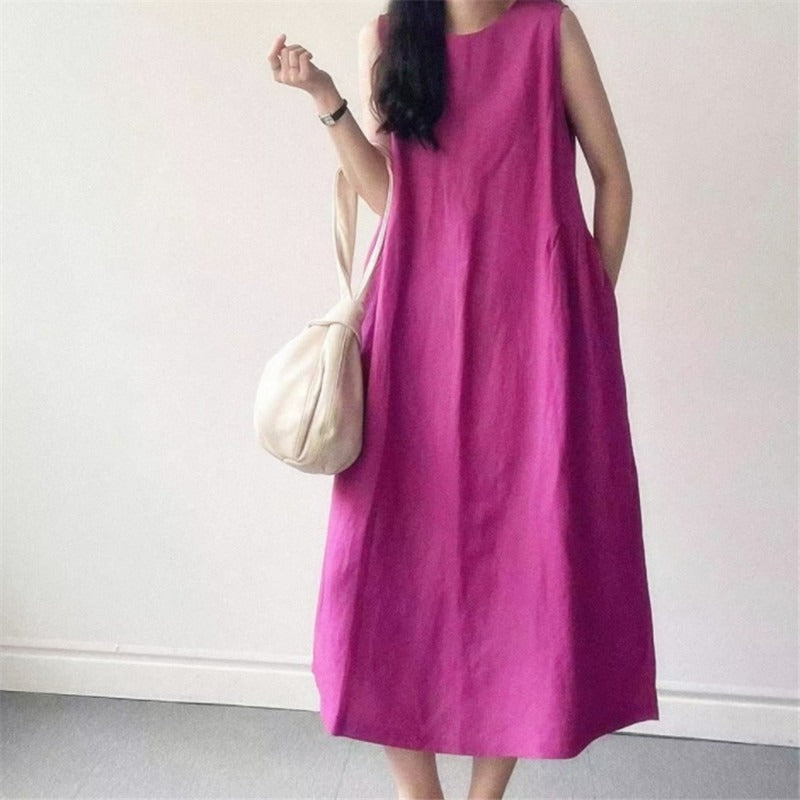 Pop & Flow Sleeveless Summer Dress