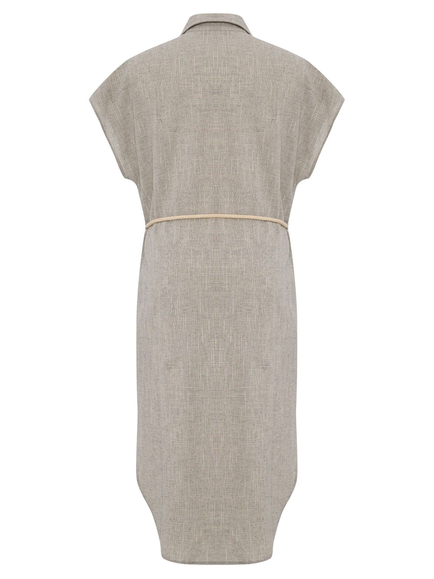 Zaya Shirt Dress - Gray