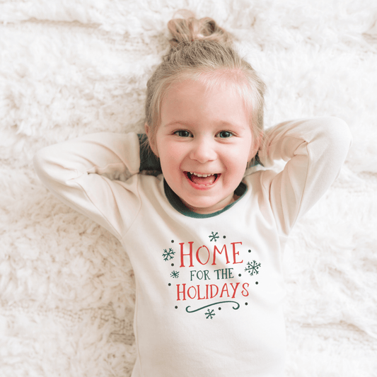 Pajamas | home for the holidays pine green