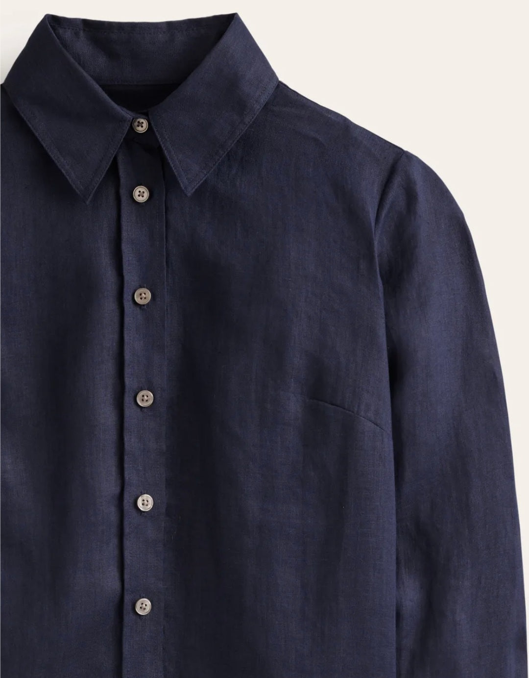 Blue Linen Shirt