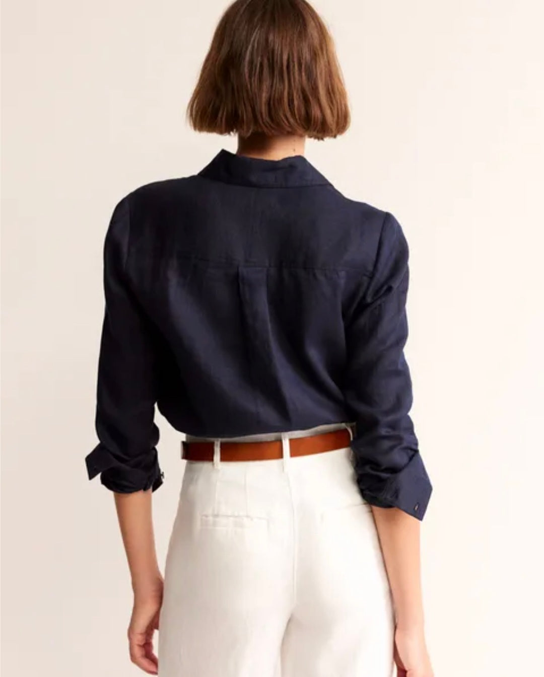 Blue Linen Shirt