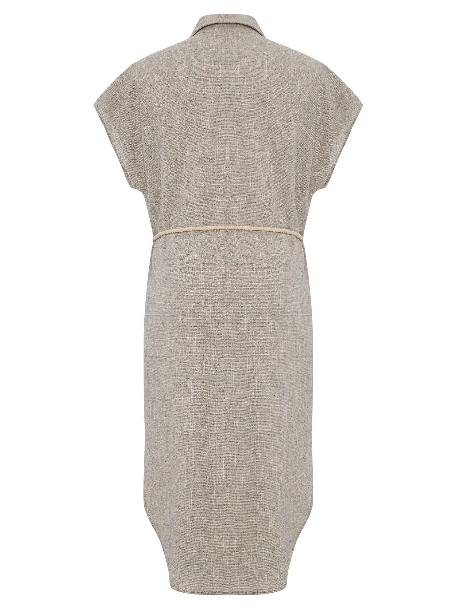 Zaya Shirt Dress - Gray