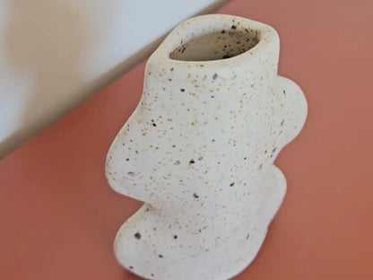 Fluxo Ceramic Vase -  Large White