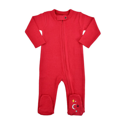 Footie | scarlet red