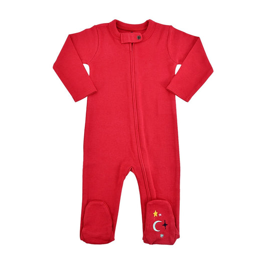 Footie | scarlet red