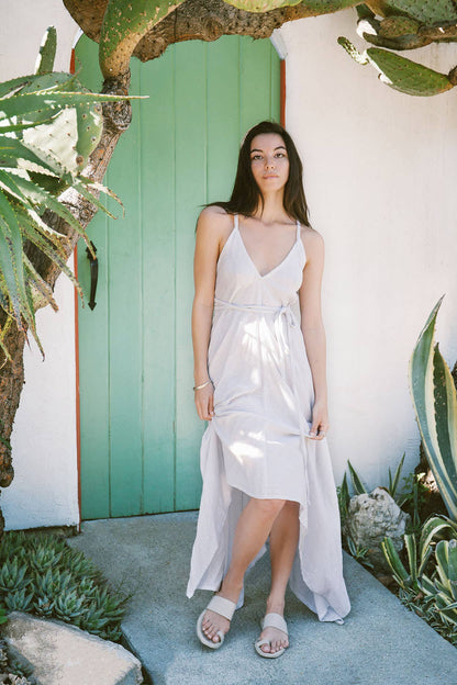 Sage Maxi Dress - White