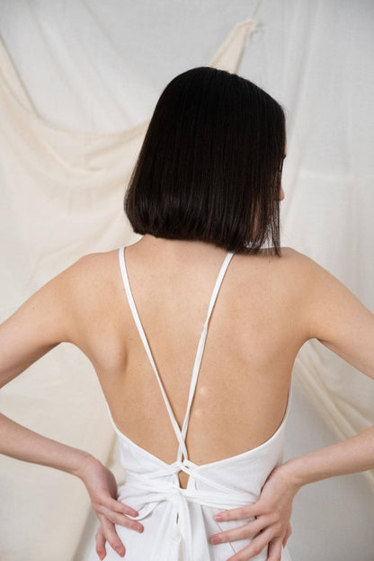 Sage Maxi Dress - White