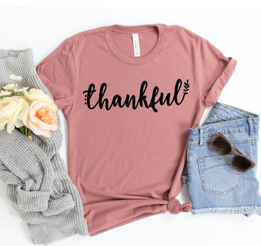 Thankful combed ring spun cotton T-shirt