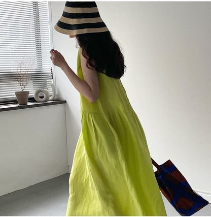 Pop & Flow Sleeveless Summer Dress